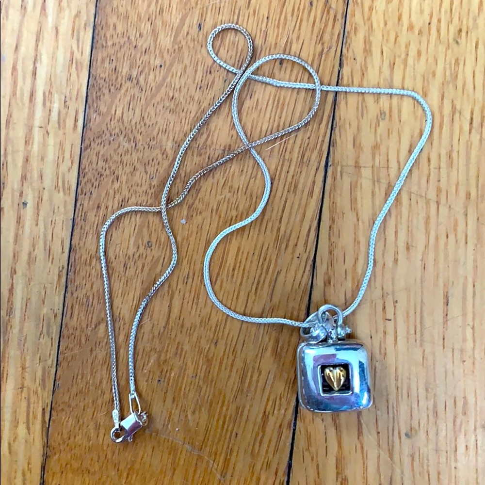 17in Sterling Silver Locket